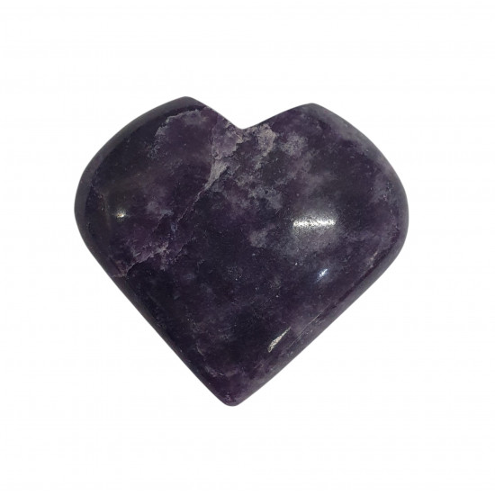 Lepidolite Heart