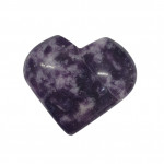 Lepidolite Heart