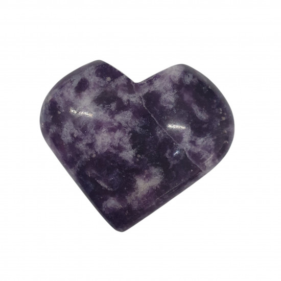 Lepidolite Heart