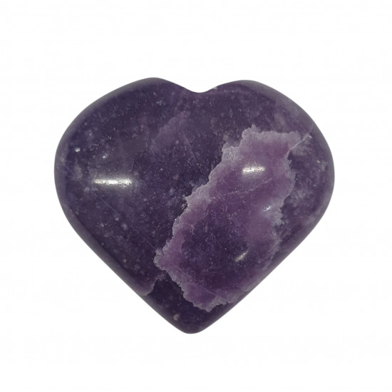 Lepidolite Heart