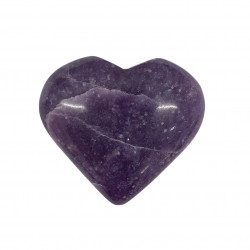 Lepidolite Heart