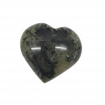 Prehnite and Epidote Heart 
