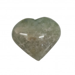 Prehnite and Epidote Heart 