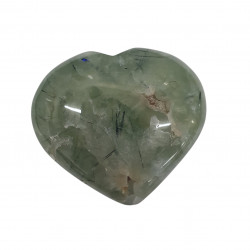 Prehnite and Epidote Heart 