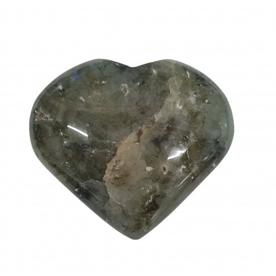 Prehnite and Epidote Heart 