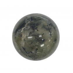 Prehnite and epidote sphere