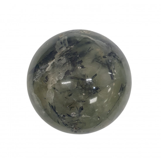 Prehnite and epidote sphere