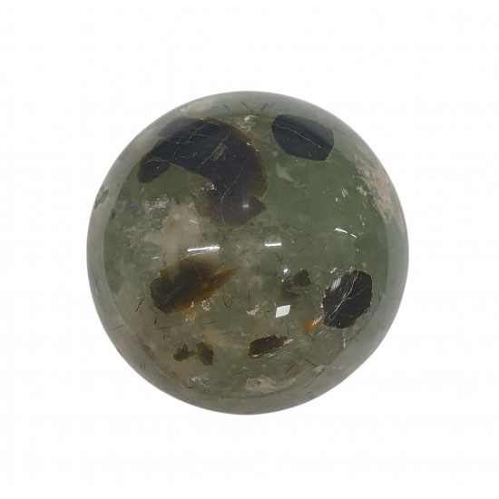 Prehnite and epidote sphere