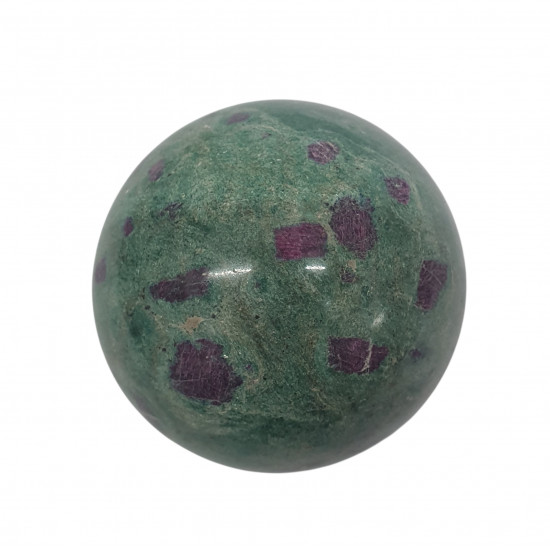 fushite and ruby sphere