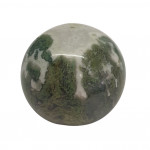 moss agate sphere