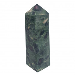obelisk fuschite-ruby