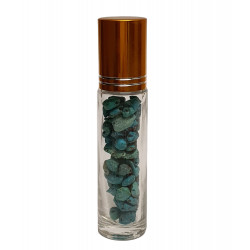 Roller bottle for essential oil turquoise