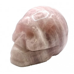 skull rose quartz