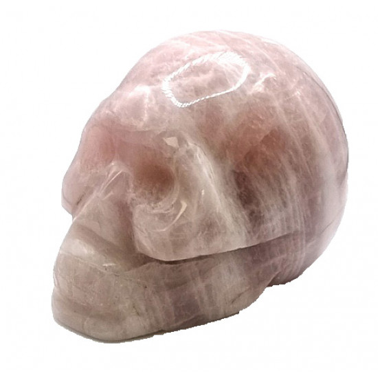skull rose quartz