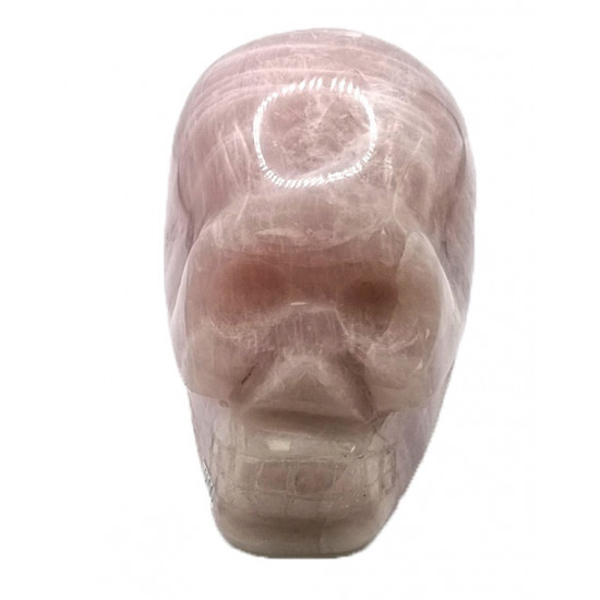 skull rose quartz