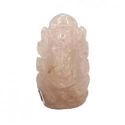 ganesha rose quartz