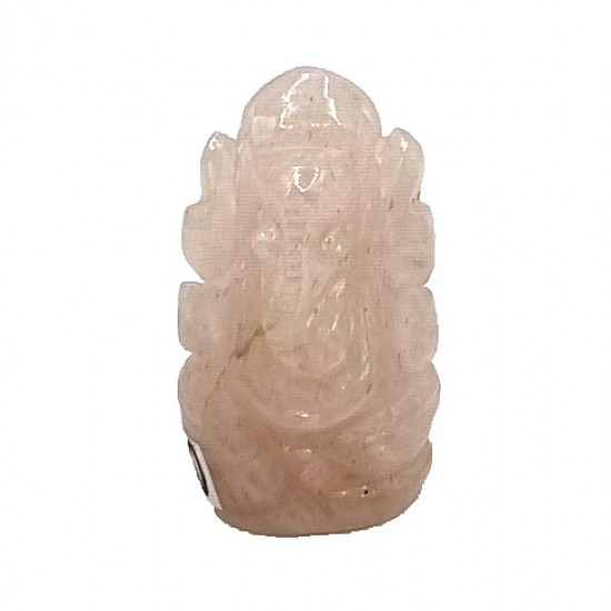 ganesha rose quartz