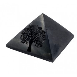 Pyramide arbre de vie shungite 5cm
