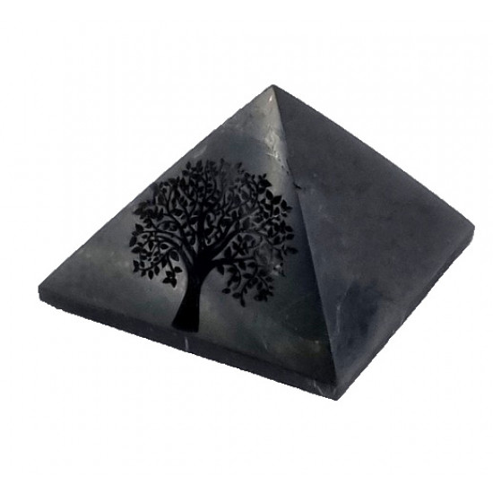 Pyramide arbre de vie shungite 5cm