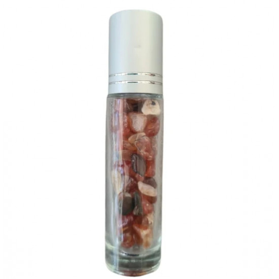 Roller bottle for essential oil carnelian Roller bottle for essential oil carnelian