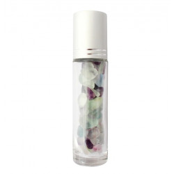 Roller bottle for essential oil fluorite