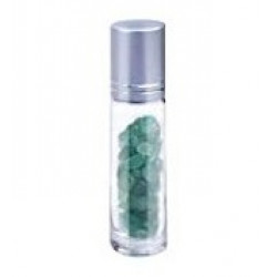 Roller bottle for essential oil green aventurine
