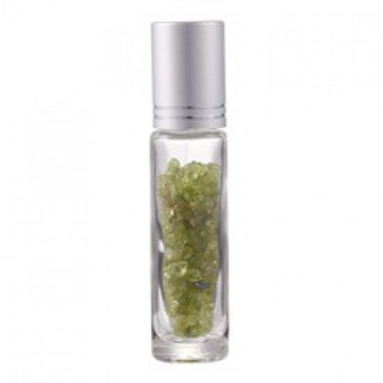 Roller bottle for essential oil peridot