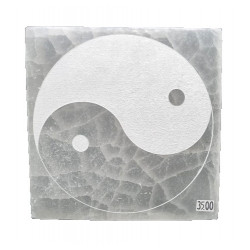 charging plate ying-yang selenite 