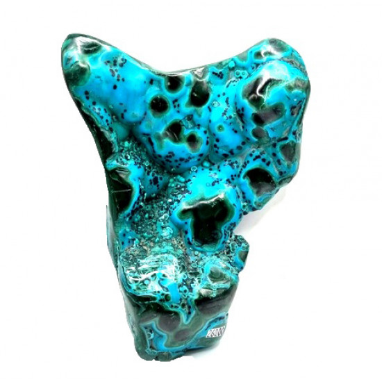 Malachite and Chrysocolla Free Form