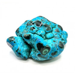 Malachite and Chrysocolla Free Form