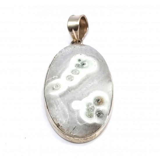 pendant stalactite silver