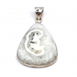 pendant stalactite silver