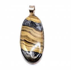 pendant schalenblende silver