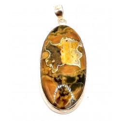 pendant rhyolite silver