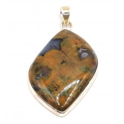pendant rhyolite silver