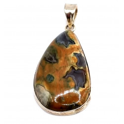 pendant rhyolite silver