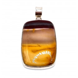 pendentif mookaite argent