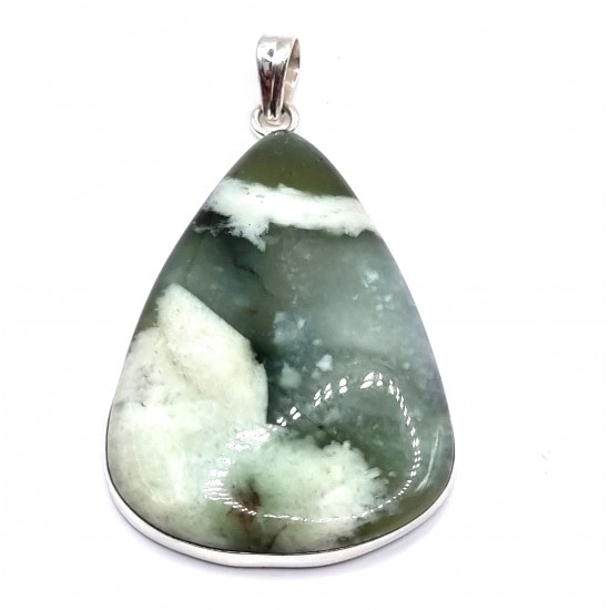 pendant serpentine silver