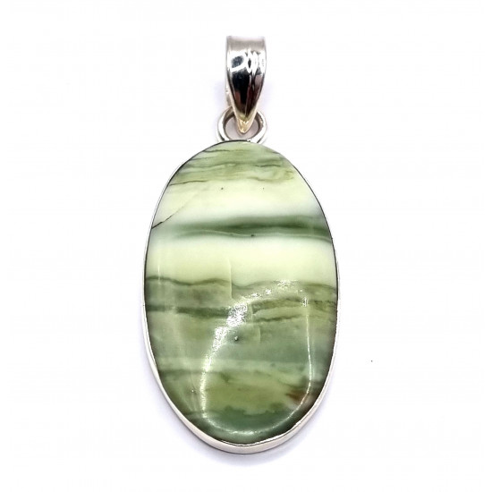 pendant serpentine silver