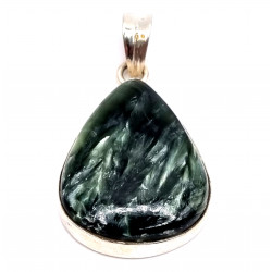 pendentif seraphinite argent