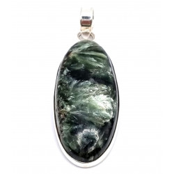 pendentif seraphinite argent