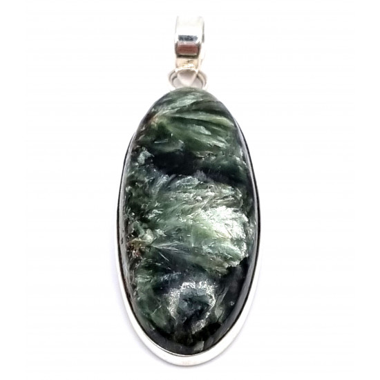 pendant seraphinite silver
