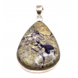 pendant kammererite silver