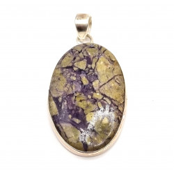 pendant kammererite silver