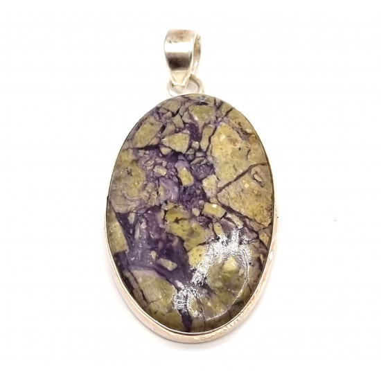 pendant kammererite silver