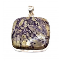 pendant kammererite silver