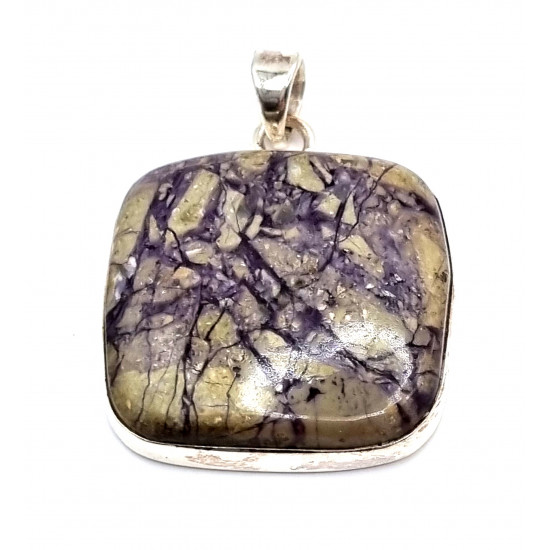 pendant kammererite silver