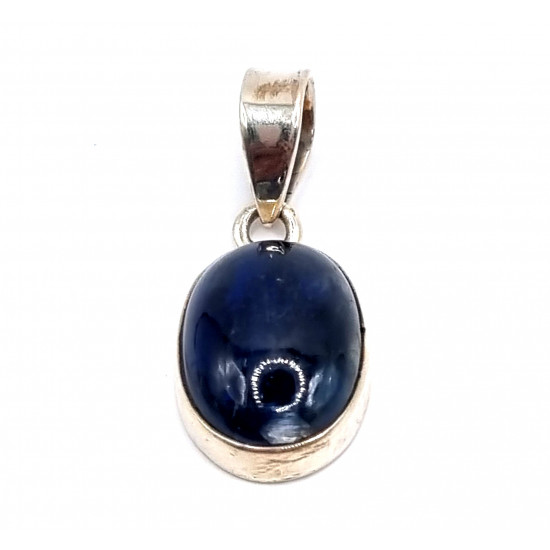 pendant kyanite silver