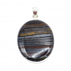 pendentif oeil de fer argent