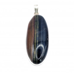 pendentif oeil de fer argent